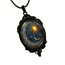 Dagelijkse slijtage ketting hanger nek sieraden geschikt voor
