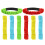 24Pcs Durable Nylon Three Legged Race Bands for Field Day Activities 1