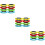 24Pcs Durable Nylon Three Legged Race Bands for Field Day Activities 5