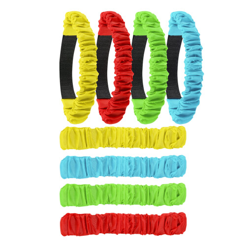24Pcs Durable Nylon Three Legged Race Bands for Field Day Activities 2