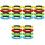 24Pcs Durable Nylon Three Legged Race Bands for Field Day Activities 11