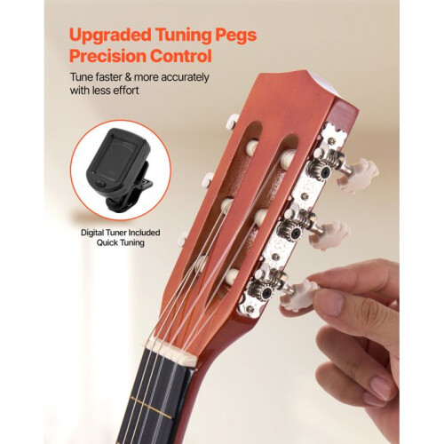Guitarra Clássica - DUOKU - M5126 - 30 polegadas - Madeira de Tília - Acessórios Inclusos 2