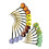 Versatile 18 Pcs Dart Set 14g with Durable Copper Iron Tips 15.2cm 9