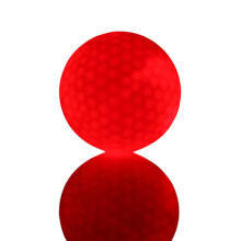 Lysende nattgolfkuler, klare, iriserende golfkuler for kveldstrening, lysvarighet på 5–8 sekunder etter treff, batterier varer i 50–60 sekunder