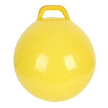 Multifunctional Adult Size Hopper Ball, Promotes Coordination Core Stability, Durable Non-slip Handle For Indoor Outdoor Play, Not Inflated Upon Shipp