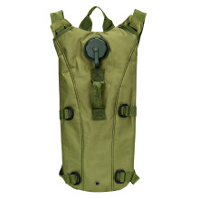Mochila tática de hidratação, mochila leve com material impermeável em tecido Oxford de alta densidade, ideal para ciclistas e caminhantes.
