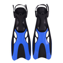 Travel-Friendly Snorkeling Fins, High-Quality Durable Adjustable Foot Strap Open Toe Non-Slip Bottom, Lightweight for Travel, Comfortable Environment