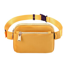 Fashionable Crossbody Belt Bag with Adjustable Strap, Large Capacity & Water-resistant Materials for Everyday Versatility, Black