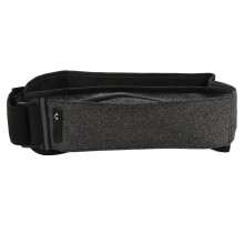 Adjustable Running Belt, Reflective No-Bounce Phone Holder for Secure Storage, Moisture-Wicking Waist Pack with Multiple Pockets, Patented Exercise Ac