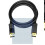 Καλώδιο DisplayPort με πιστοποίηση VESA, πλεγμένη υποδοχή υψηλής ταχύτητας για 3