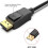 Καλώδιο DisplayPort με πιστοποίηση VESA, πλεγμένη υποδοχή υψηλής ταχύτητας για 6