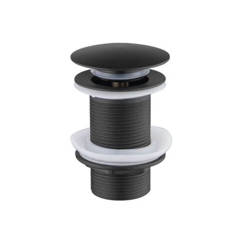 Bathroom Sink Drain with Push Button Operation, Solid Brass Construction Ensures Quality, Corrosion Resistant, Tool-Free Quick Installation for