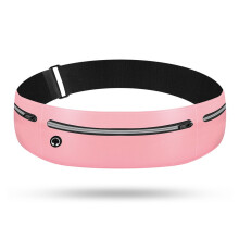 Slim Running Belt, Ultra-Thin Travel Money Belt For Fitness Medical Travel Lifestyle, Premium Lycra Fabric With Splash-Resistant Design, Large Capacit