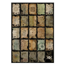 Cottagecore Decor Wall Collage Kit, Dark Grunge Collection Crafting Sheets with Vintage Gothic Junk Journal Paper Style, 50 Exquisite Patterns for