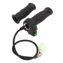 2 pièces de poignée d'accélérateur en caoutchouc pour vélo électrique – compatible universel pour e-bike et scooter