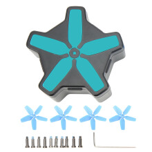 DJI Avata2 Propeller-Upgrade-Kit, verbessertes Handling, geräuscharme Flügel mit leuchtenden Farben, staub- und verschleißfest, aerodynamisches