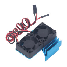 Kit de Ventilateurs de Refroidissement pour RC Slash 4x4 VXL Bleu Résistant à l'eau Cooling Rapide