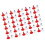 Compact 60 Pcs Lifelike Mini Traffic Cones for Various Applications 5