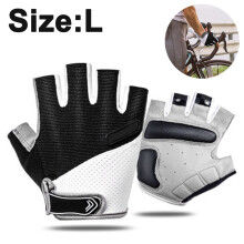 Guanti ergonomici e traspiranti, guanti da ciclismo con imbottitura ammortizzante e tessuto traspirante, per uomo e donna