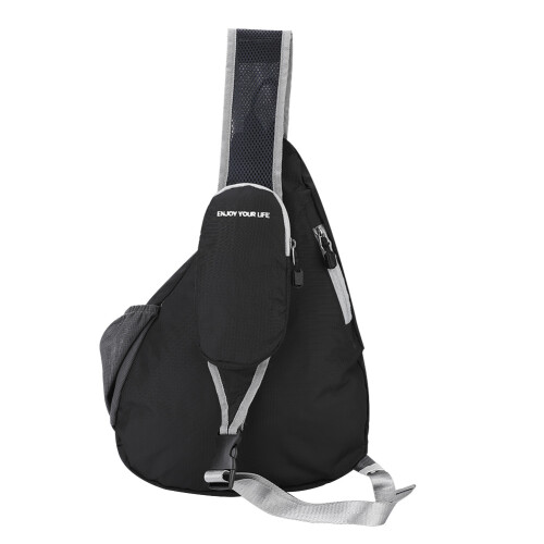 Travel Sling Backpack for Urban Explorers, Lightweight Water Resistant Shoulder Bag with Adjustable Shoulder Strap for Practical Use 1