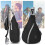 Travel Sling Backpack for Urban Explorers, Lightweight Water Resistant Shoulder Bag with Adjustable Shoulder Strap for Practical Use 6