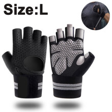 Weightlifting Grip Master, Workout Gloves: Full Palm Protection, Anti-Slip Silicone, Breathable Neoprene, For Indoor Outdoor Fitness