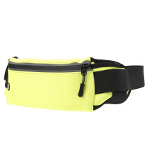 Ultra Thin Waterproof Sports Fanny Pack for Running, Green, Neoprene