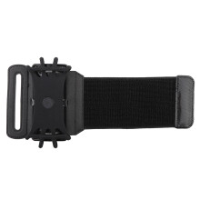Universal Sport Armband with 180 Degree Rotatable Design for Quick Access, Lightweight Elastic Silicone Adjustable Forearm Band for Smartphones