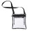 Transparent Design Clear Bag, Stadium Approved Waterproof Material Tpu For Quick Security Access 1