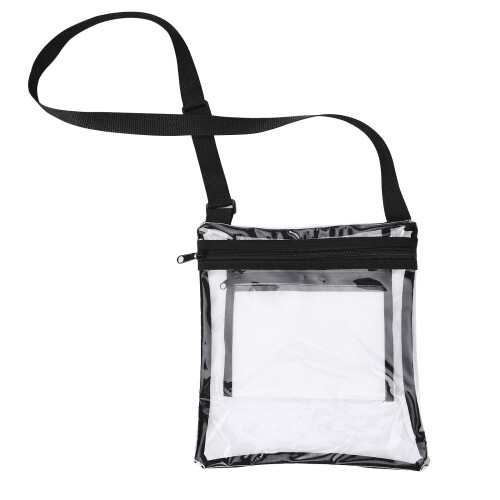 Transparent Design Clear Bag, Stadium Approved Waterproof Material Tpu For Quick Security Access