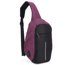 Versatile Crossbody Backpack for Travel, Hiking, Cycling, Featuring Water-Proof Fabric and Breathable Padded Back Panel, Perfect for Men, Women, Boys,