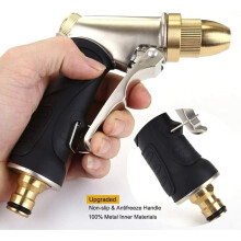 Leak-Proof Garden Hose Nozzle, Ergonomic Design High Pressure Water Sprayer for Lawn, Car, and Pet Care