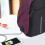 Ευέλικτο σακίδιο πλάτης crossbody για ταξίδια, πεζοπορία, ποδηλασία, με αδιάβροχο 6