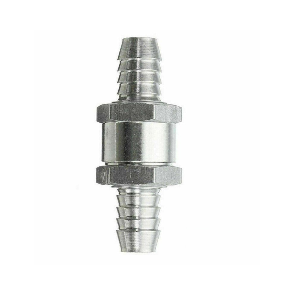 Aluminum Alloy Fuel Line Check Valve, Arrow Marked On Valve 12Mm One Way Design Valve Prevents Fuel From Returning Back To The Tank, Keeps Fluid In 9340959709656