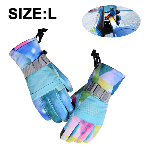 Υπερελαφριά αδιάβροχα γάντια snowboard, εργονομικός σχεδιασμός κοπής για βελτιωμένο 1