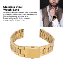 Uhrenarmband aus Edelstahl, Schnellverschluss,