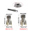 Kit de filetage de tuyaux multifonctionnels, adapté aux 3