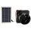 Langleblicher 10W 12V Solarlüfter für Wohnmobile und Gewächshäuser 2