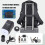 Sac à dos extensible de compression sous vide avec serrure 4