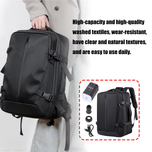 Sac à dos extensible de compression sous vide avec serrure 1