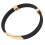 Versatile Gold/Black Static Release Wristband - Improve Sleep & Mood 2