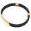 Versatile Gold/Black Static Release Wristband - Improve Sleep & Mood 3