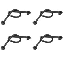 4X Kraftstoff Kabel Deckel Kabel Draht Wagen Ersetzen Ersetzen 16117193372 für BM WE81 / E87 / E88 / E46 / E90 / E91