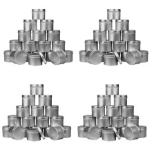 72 Piece Candle Tin , 4 Oz, Candle Containers for DIY Candle Making,Candle Container,Handmade Candle Making Tools