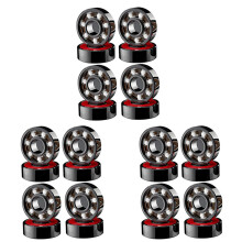 24 Pcs Ceramic Bearings High Speed Wear Resistant for Skate Skateboard Wheel