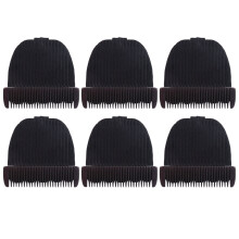 6X High Quality Black Ceramic Titanium Knife Pet Dog Hair Trimmer Blade Clipper for BaoRun P2 P3 P6 P9 S1 LILI