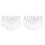 100PCS 75Ml/2.5OZ Mist Spray Bottle Premium Transparent DIY Crafts Empty Pump 1
