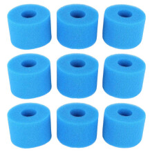 9PCS for  Pure Spa Reusable/Washable Foam Hot Tub Filter Cartridge S1 Type