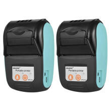 GOOJPRT 2X PT-210 Portable Thermal Printer Handheld 58mm Receipt Printer for Retail Stores Restaurants Factories Logistics