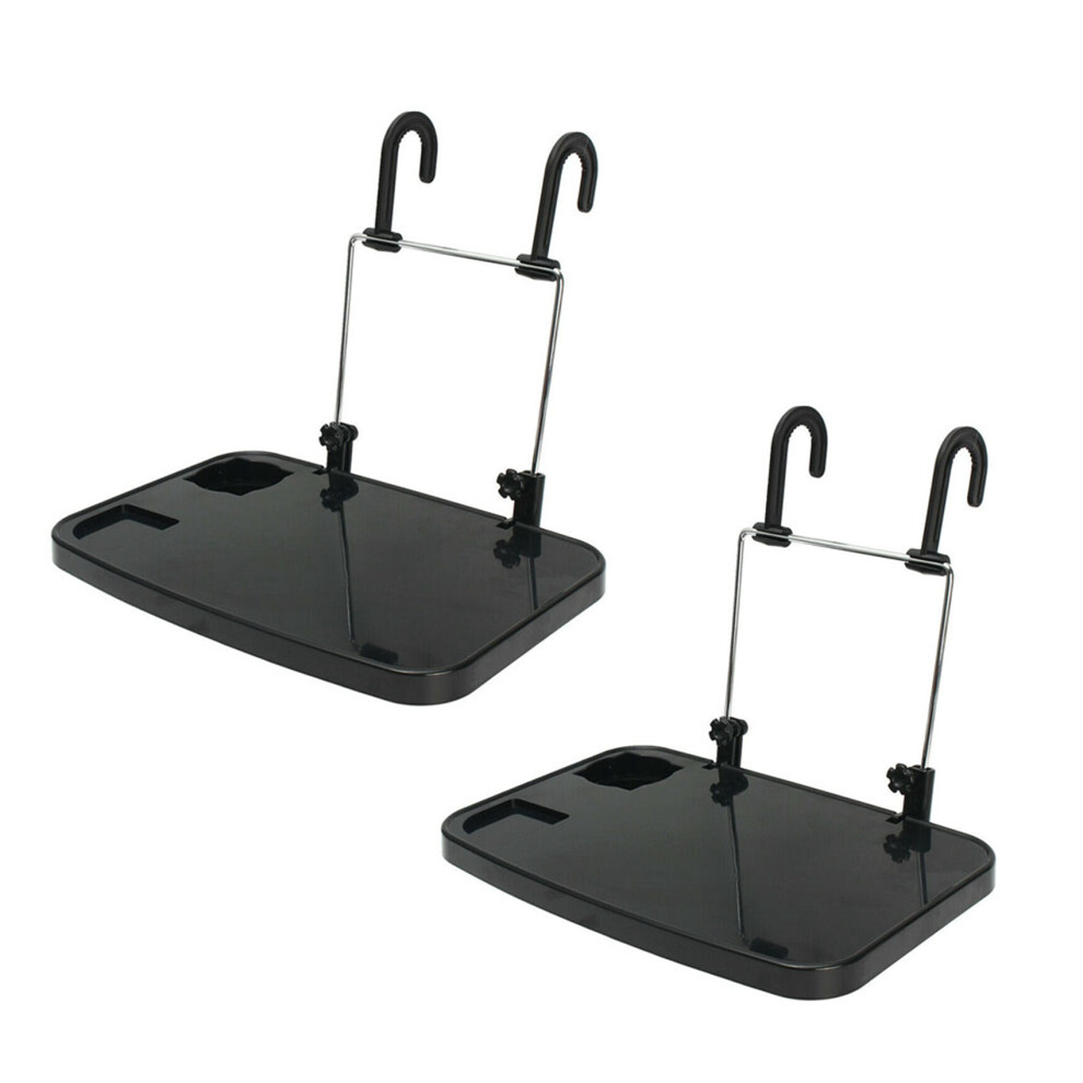 2X Folding Car Computer Desk Work Table In Car Laptop Stand Food Tray Drink Holder 6033245248870